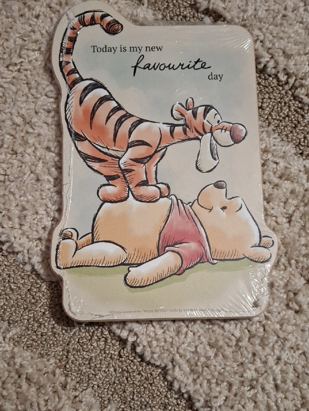 Disney Wooden Plaque - Brown